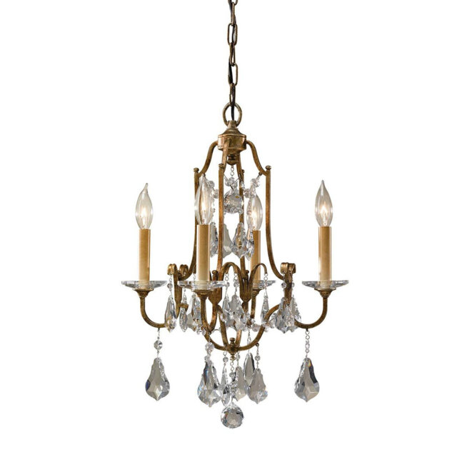 Carnanreagh 4 - Light Candle Style LED Chandelier