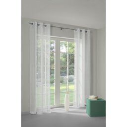 Canadice Semi Sheer Curtain Single Panel