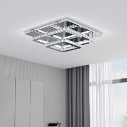 Alveria 2-Light 50cm Square LED Integrated Flush Mount