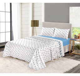 Akikaze Flannel Sheet Set