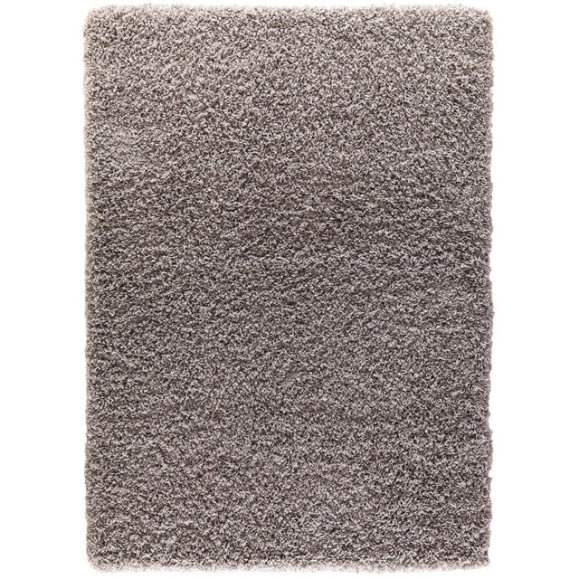 Verona Thick Grey Shaggy Area Rug â Soft Pile, Non-Slip, Durable Polypropylene Carpet for Living Room, Bedroom & Hallway