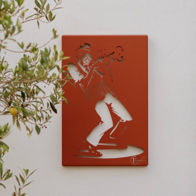 Wall Decor on Metal