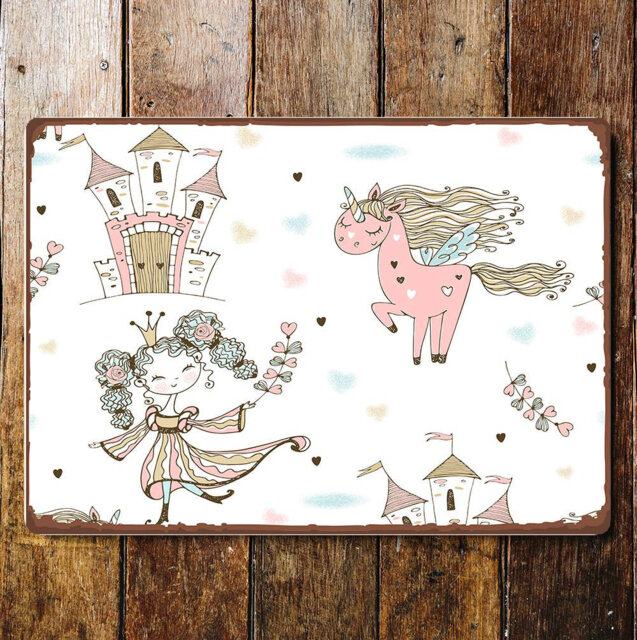 3620 Handmade Fantasy & Sci-Fi Wall Decor on Metal