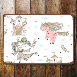 3620 Handmade Fantasy & Sci-Fi Wall Decor on Metal