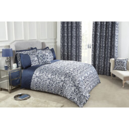 Eden Satin Floral Duvet Cover with Pillowcases Included
