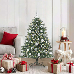 Artificial Christmas Tree with 150 LEDs 85 x 85 x 120 cm