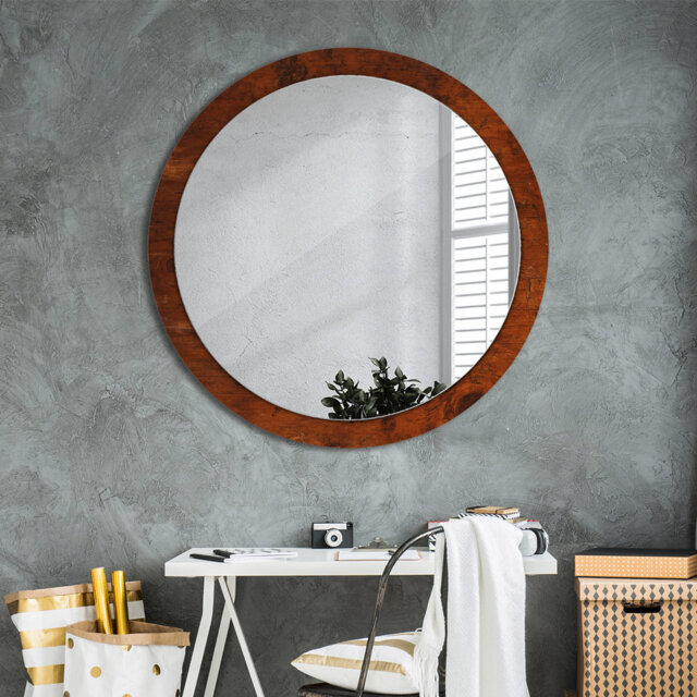 Huldar Glass Flat Wall Mirror