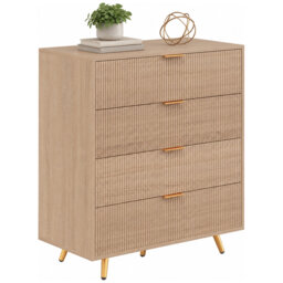 80 cm W Chest of 4 Drawers