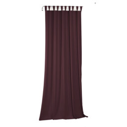 Newbury 67% Polyester And 33% Cotton Room Darkening Single Curtain Panel