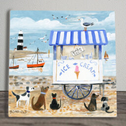 Nautical & Beach Wall Decor on Ceramic / Porcelain