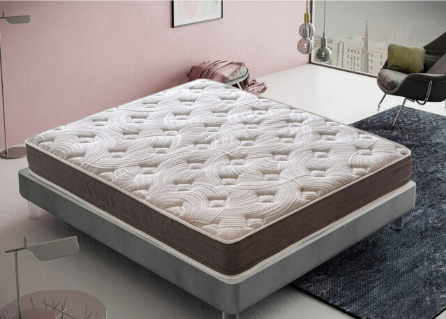 Memory Foam Mattress - 16 cm High - 2 cm Memory Foam - Comfort Zones