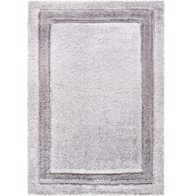 Altoria Soft Shaggy Grey Indoor/Outdoor Rug