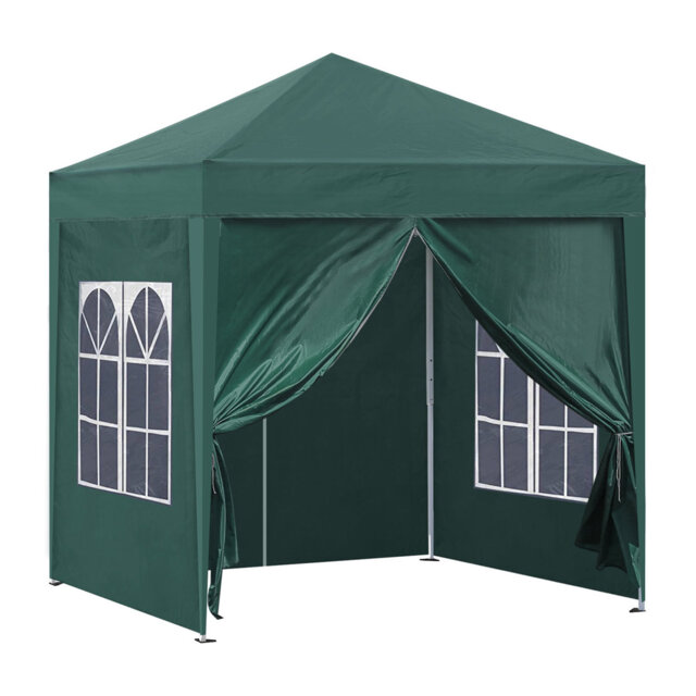 Amoi 2m x 2m Steel Pop-Up Gazebo