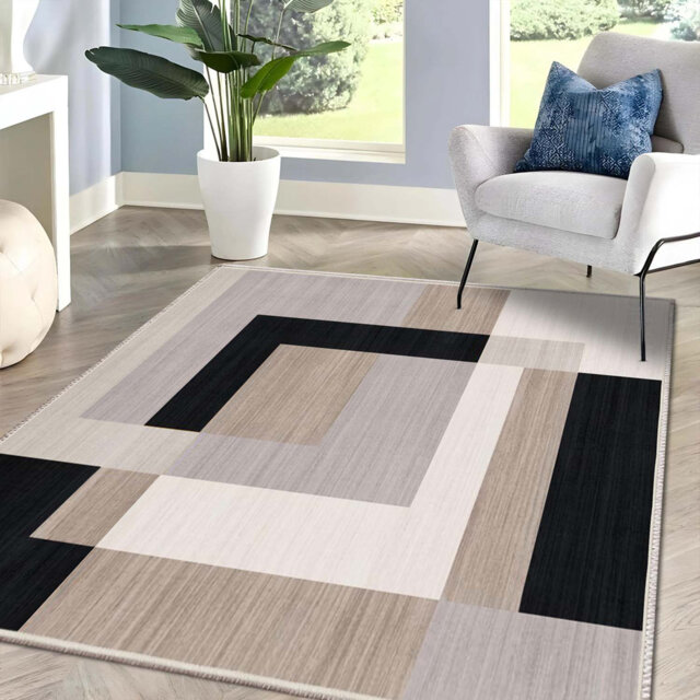 Printed Area Rug – Soft, Durable, Fade-Resistant Floor Decor For Living Room & Bedroom