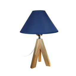 Rucki Wood Tripod Lamp