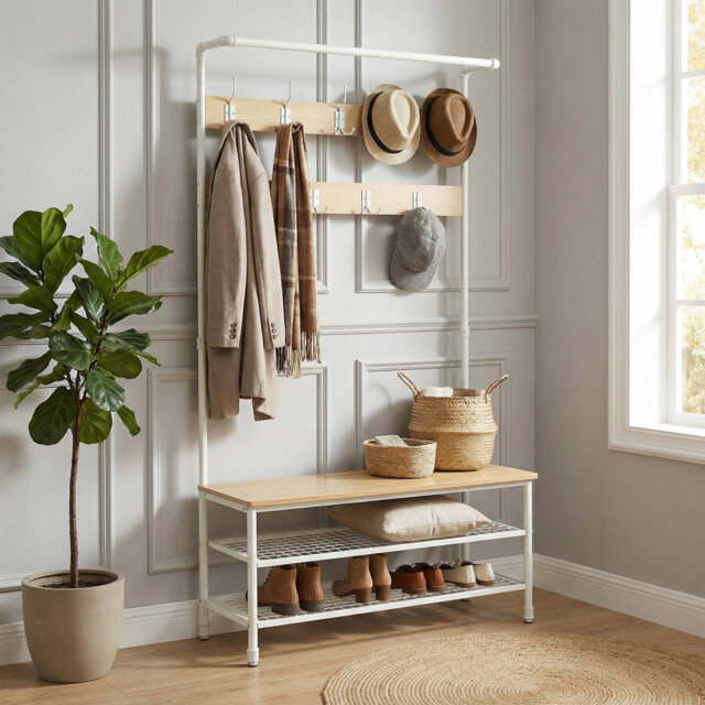 Alora Hall Tree 100cm Wide with Bench and Shoe Storage