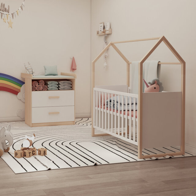 Cabane 2 -Piece Nursery Furniture Set
