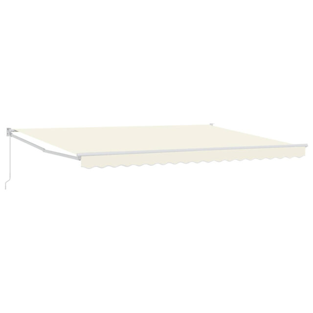Vidaxl Retractable Awning Door Canopy Garden Patio Awning Fabric And Aluminium