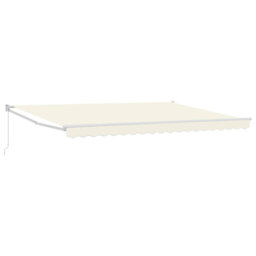 Vidaxl Retractable Awning Door Canopy Garden Patio Awning Fabric And Aluminium