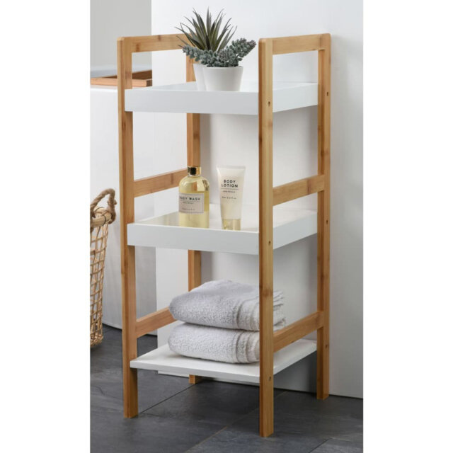 30Cm W x 72Cm H x 30Cm D Free-Standing Bathroom Shelves