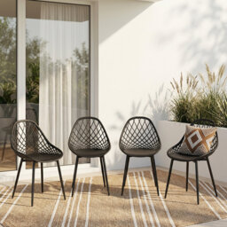 Outdoor Dining Chair Set