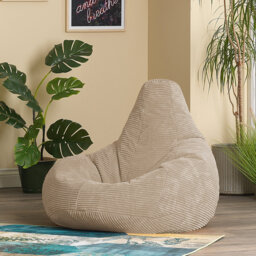 Dalton Corduroy Recliner Bean Bag