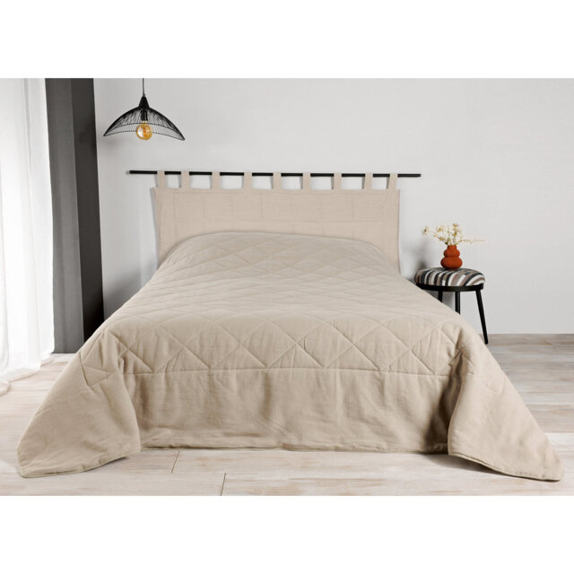 Irandy 100% Linen Solid Colour Bedspread
