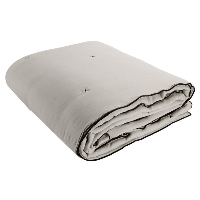 Dziedzic 100% Linen Solid Colour Bedspread