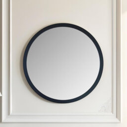 Tabatha Wood Round Mirror