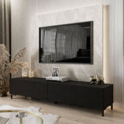 "Loman Unfinished TV Stand for TVs up to 75"""