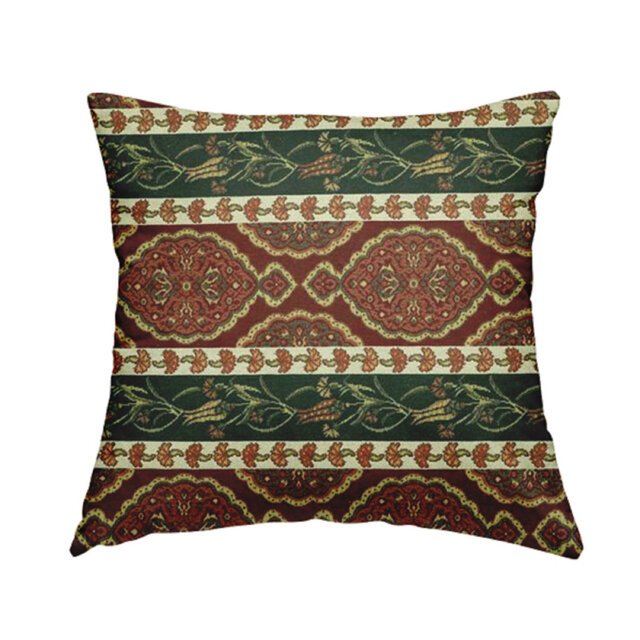 Asuncion Striped Rectangular Cushion