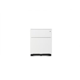 Trudeau 422cm Wide 2 -Drawer Mobile Steel File Cabinet