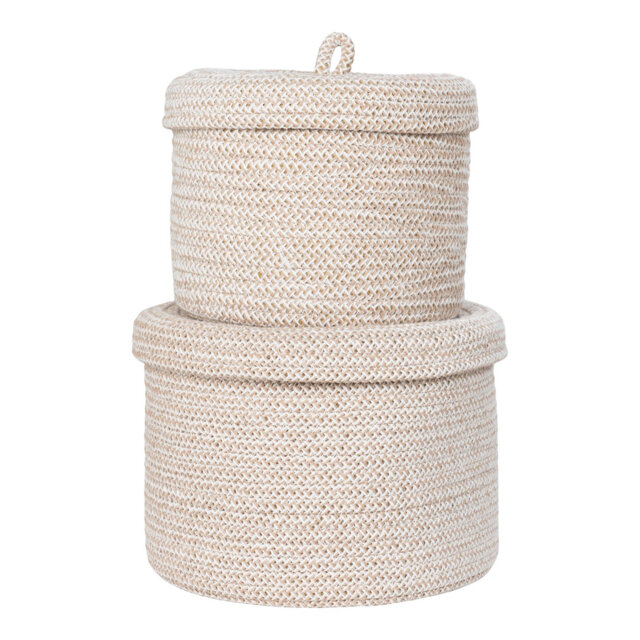 Beachcrest Home Kelsi Cotton Decorative Basket