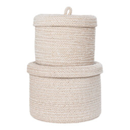 Beachcrest Home Kelsi Cotton Decorative Basket