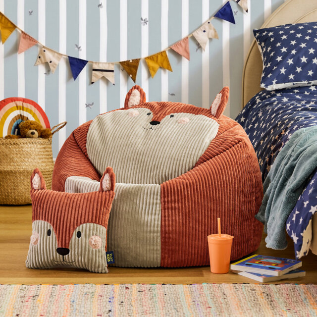 Kids Animal Friends Bean Bag Set