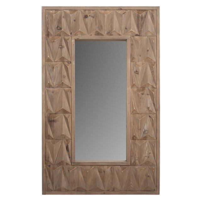 Maumelle Wood Flat Wall Mirror