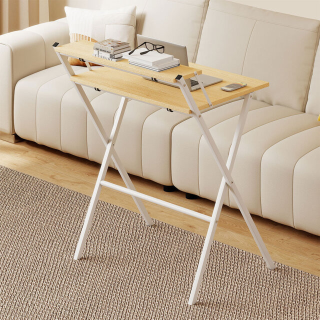 Metal Base Computer Desk