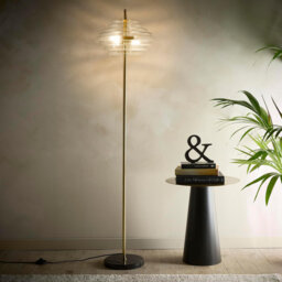 Azzo 150cm Brushed Traditional Floor Lamp