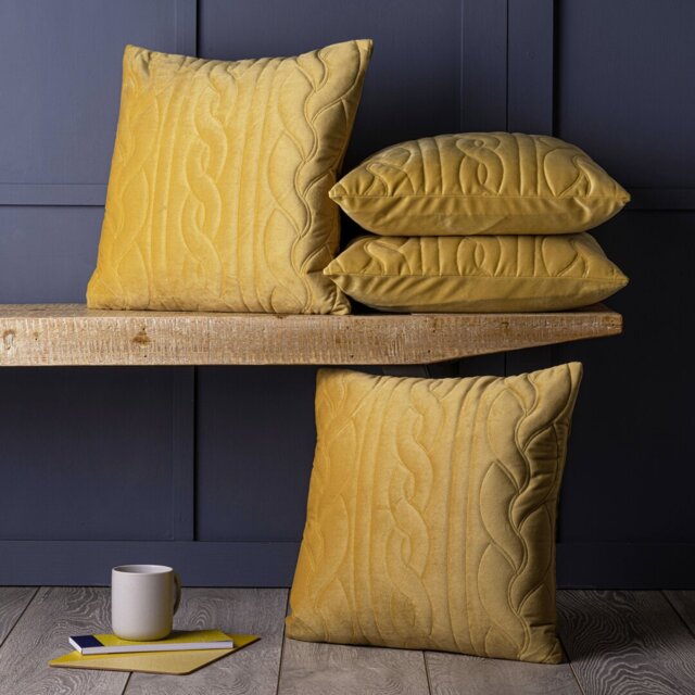 Asceanna Geometric Square Cushion Cover