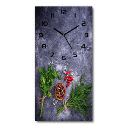 Jacueline Glass Wall Clock