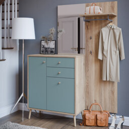 Middleway Hall Tree 56.1cm Wide with Shoe Storage