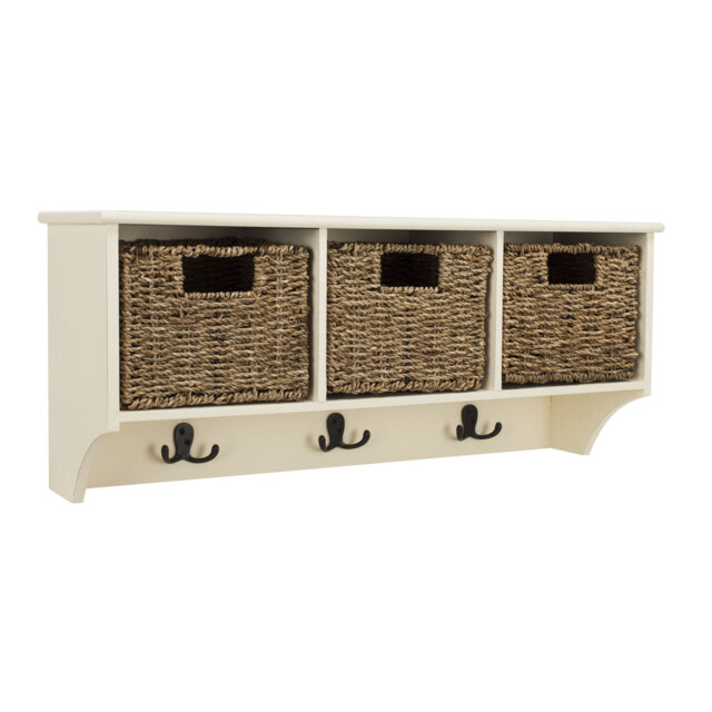 Finley Hanging 3 Basket Wall Rack