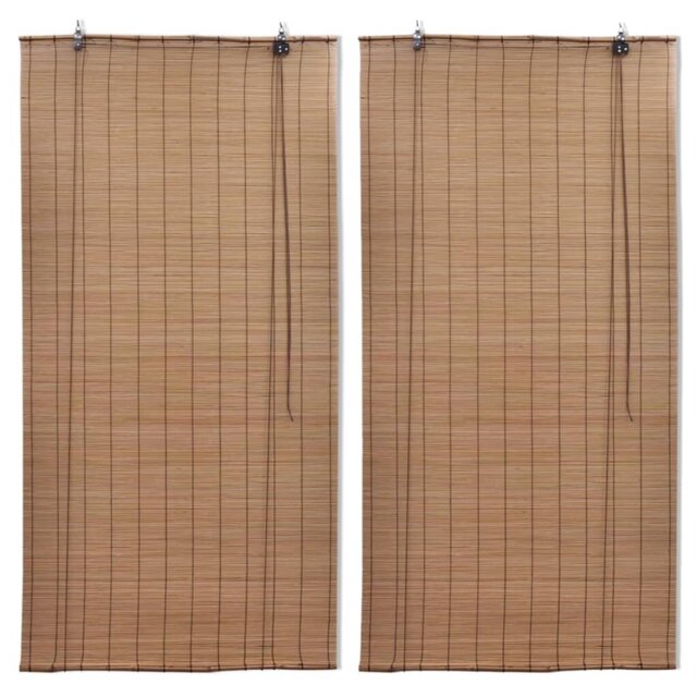 Semi Sheer Bamboo Roller Shade