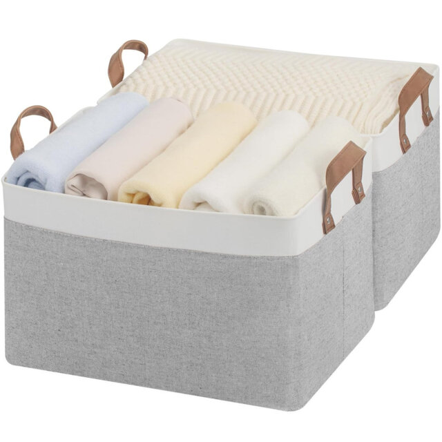 Rebrilliant Fabric Decorative Basket