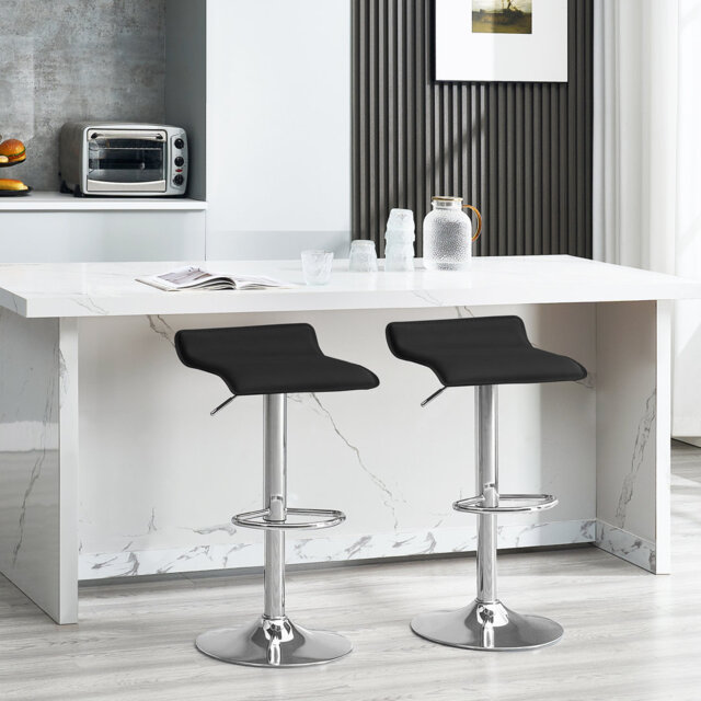 Abeni Height Adjustable Swivel Bar Stool