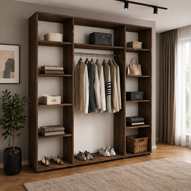 Mahpiya 3 Door Wardrobe