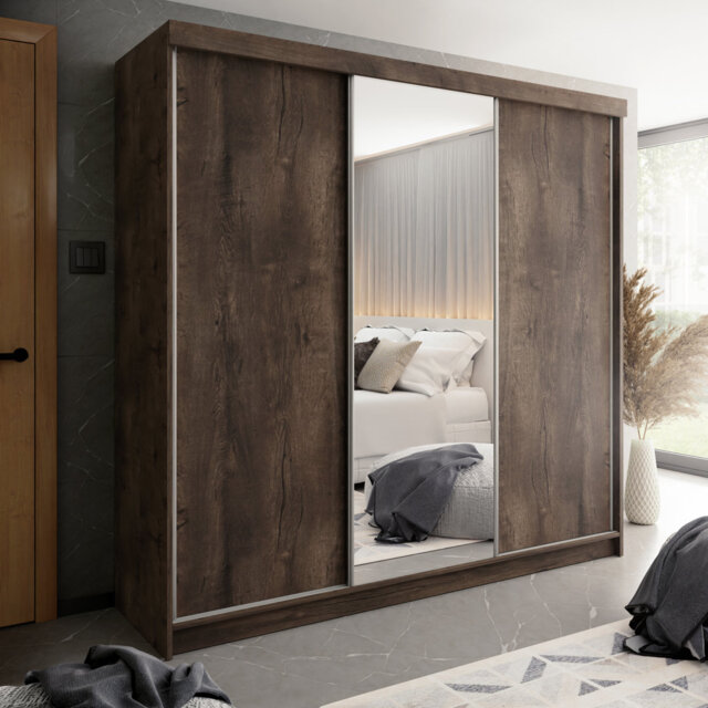 Mahpiya 3 Door Wardrobe