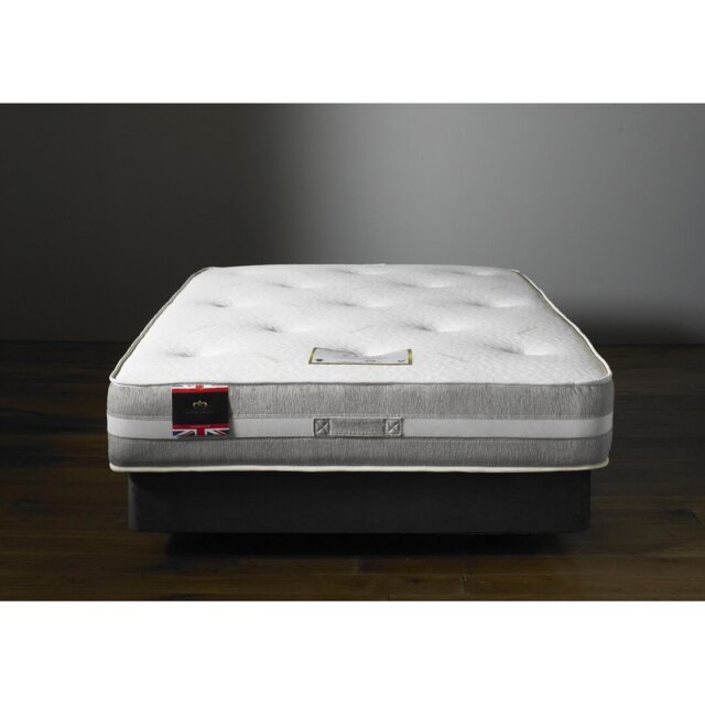 Open Coil Mattress with Orthopedic Support, Med-Firm feel, Hand tufted button.