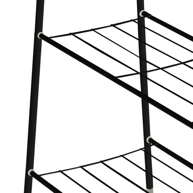 60cm Freestanding Metal Clothes Rail with Bottom Rack