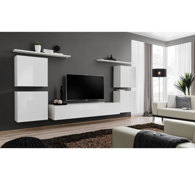 "Eleany Unfinished Floating Entertainment Centre for TVs up to 70"""